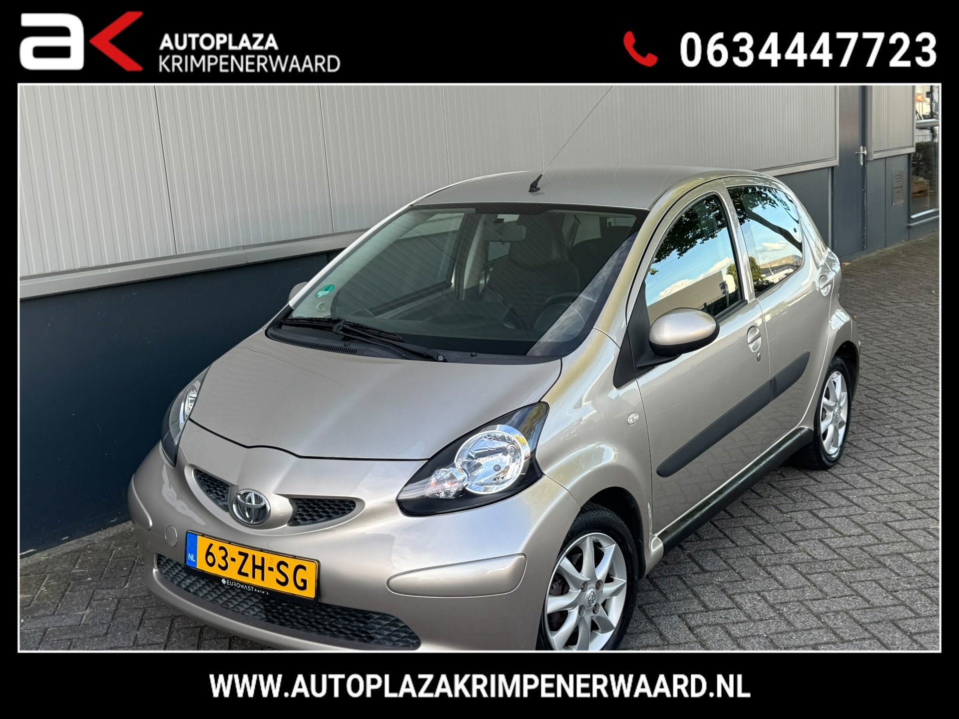 Toyota Aygo 1.0-12V + airco Carplay 111000+-km Nap, Auto's, Voorwielaandrijving, Startonderbreker, Gebruikt, 4 stoelen