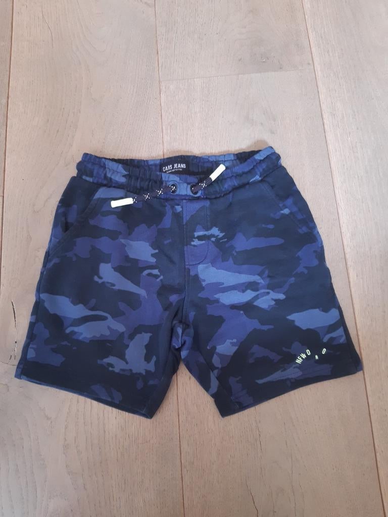 Cars Jeans korte broek camouflage blauw maat 140, Kinderen en Baby's, Kinderkleding | Maat 140, Broek, Ophalen of Verzenden, Zo goed als nieuw