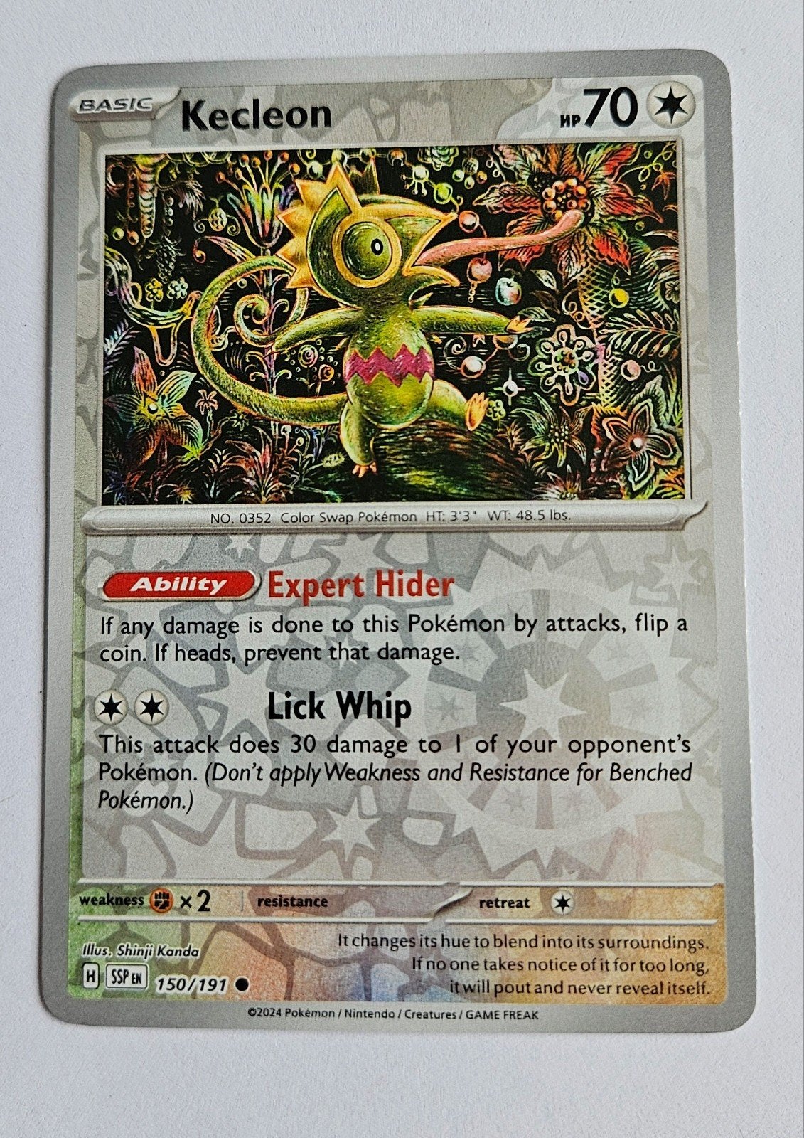 Pokémon Surging Sparks #150, Ophalen of Verzenden, Zo goed als nieuw