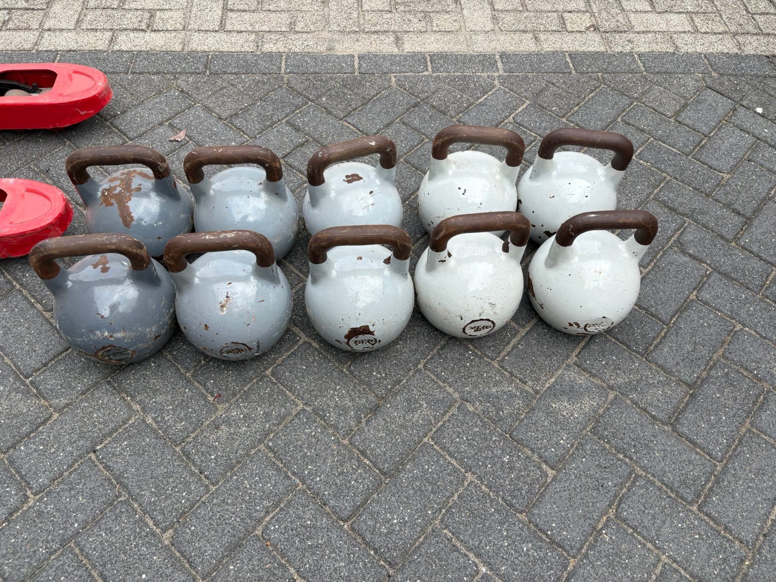 Kettlebells 8-12-16-20-24 kg competition kettlebell, Sport en Fitness, Ophalen, Competition, 8-12-16-20-24 kg, Kettlebell