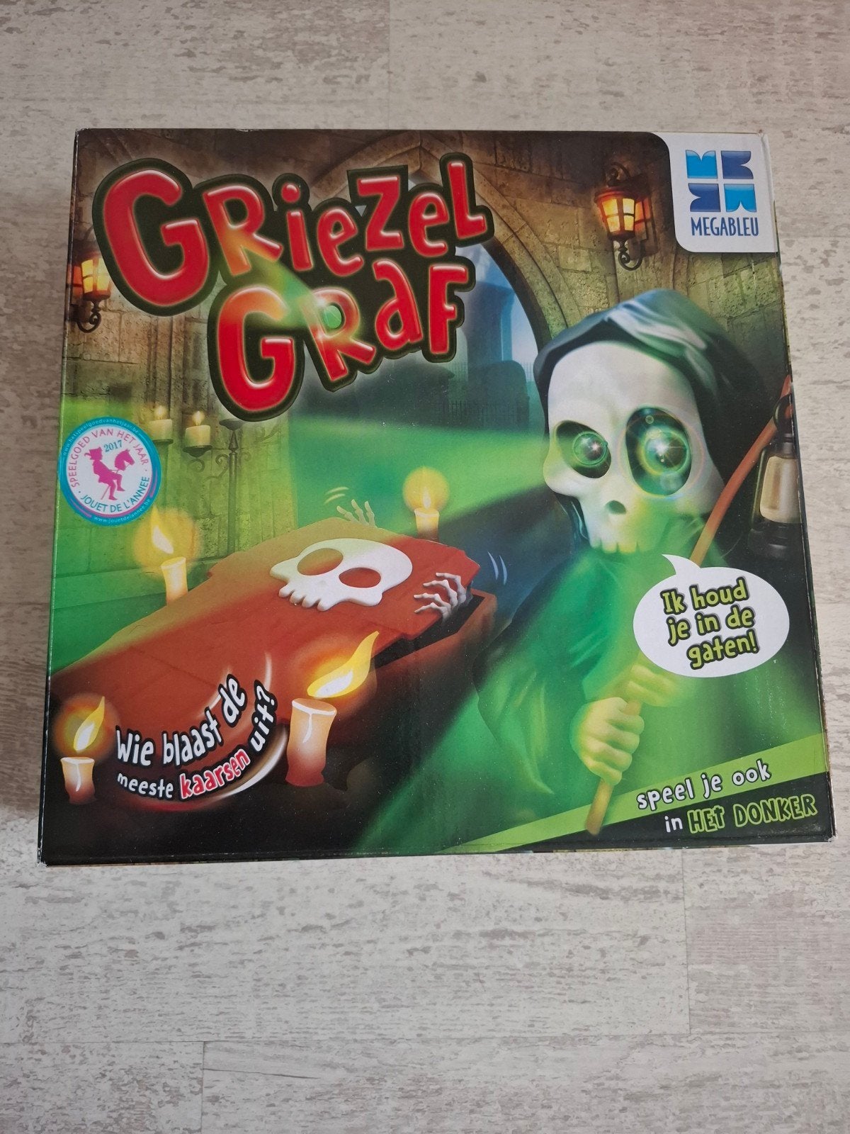 spannend spel GRIEZELGRAF griezel graf, Een of twee spelers, Ophalen of Verzenden, Zo goed als nieuw