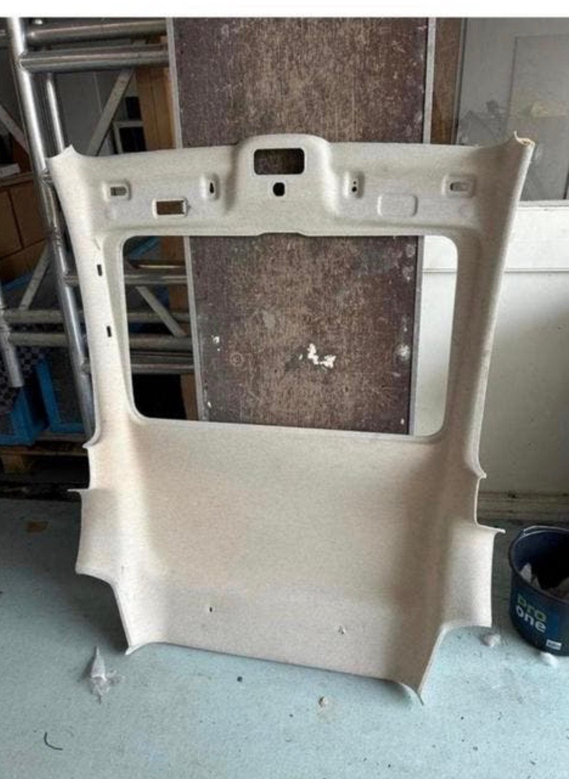 Fiat 500 Binnenhemel voor panorama dak, Ophalen, Voor, Fiat, Deur