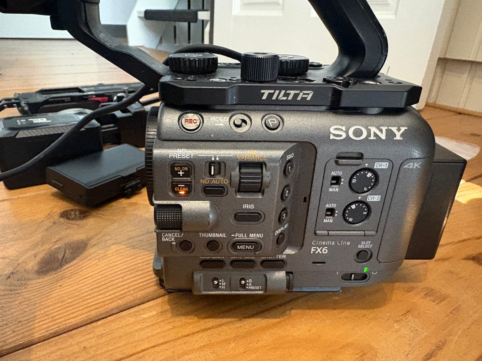 Sony FX6 met accessoires, Audio, Tv en Foto, Gebruikt, Ophalen of Verzenden, Sony, Geheugenkaart