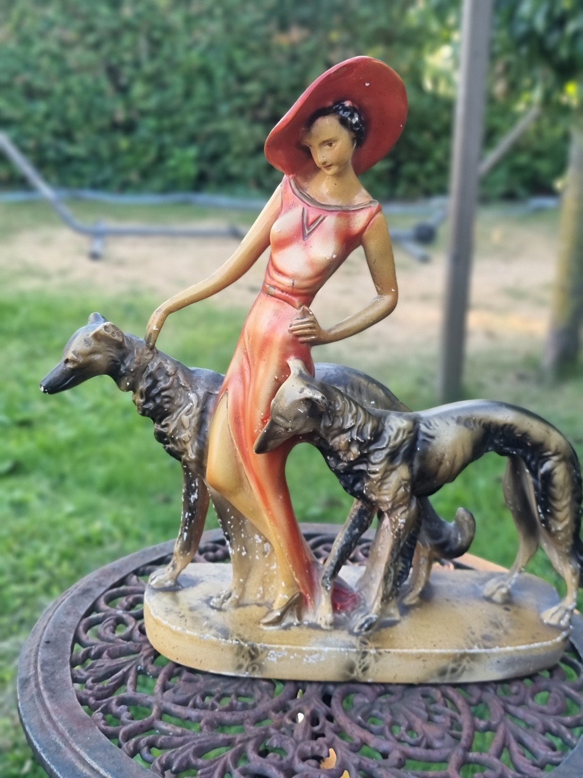 Art Deco beeldje, Ophalen of Verzenden, Mens