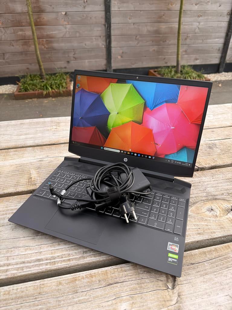 HP Pavilion Gaming Laptop 15-ec0150nd - GTX 1050, Computers en Software, Windows Laptops, Zo goed als nieuw, 15 inch, SSD, 2 tot 3 Ghz