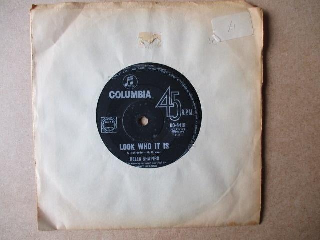 s5978 helen shapiro - look who it is, Cd's en Dvd's, Vinyl Singles, Ophalen, Gebruikt, Overige genres