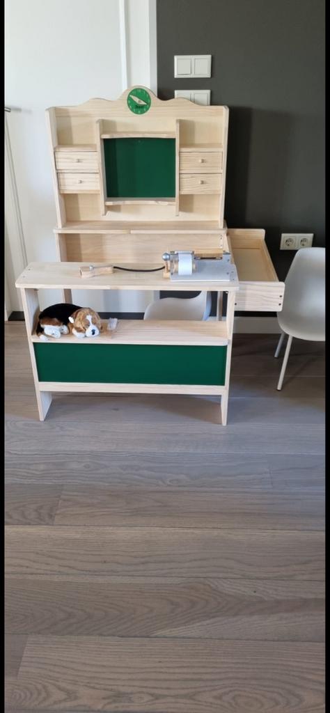 Houten winkeltje Howa met kassa, Ophalen of Verzenden, Zo goed als nieuw