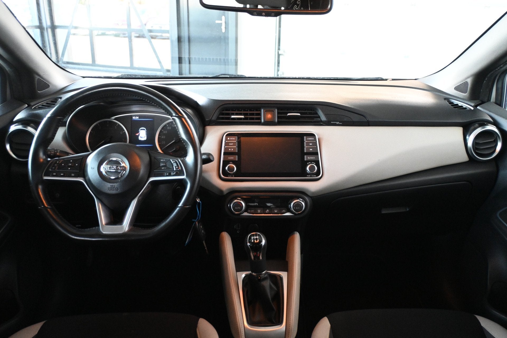 Nissan Micra 1.0 IG-T N-Connecta Clima Navigatie LED Goed On, Auto's, Voorwielaandrijving, Met garantie (alle), Traction-control