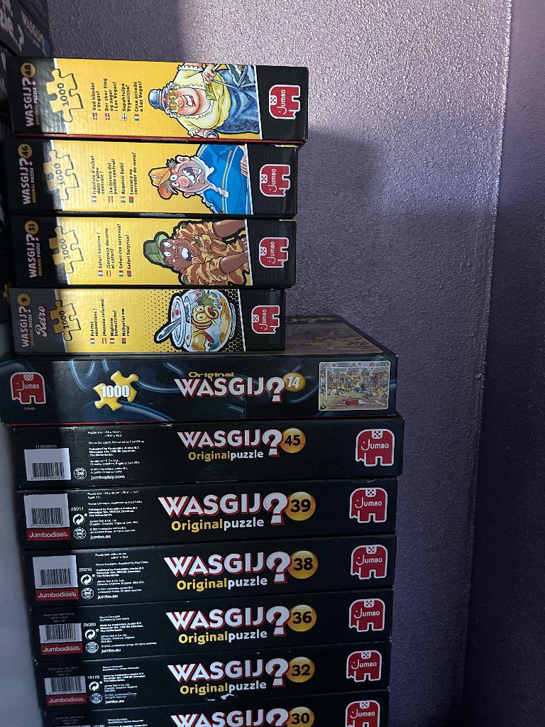 wasgij puzzel, Ophalen, 500 t/m 1500 stukjes, Gebruikt, Legpuzzel
