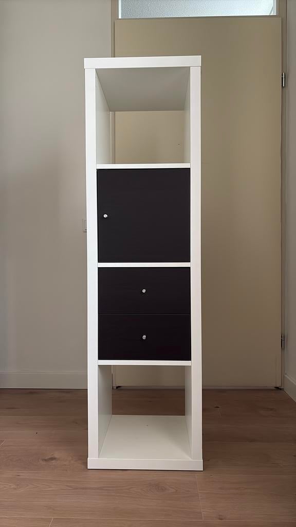 Kallax kast, Huis en Inrichting, Kasten | Boekenkasten, Ophalen, Minder dan 50 cm, Gebruikt, 100 tot 150 cm
