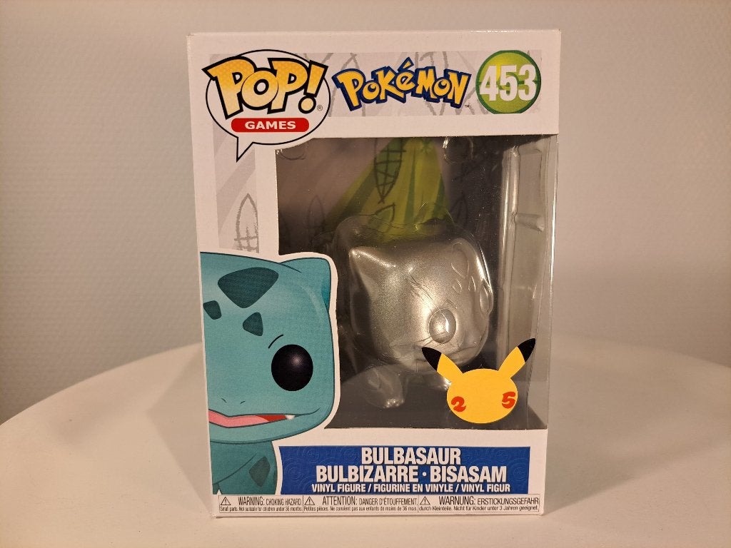 Funko Pop! Pokémon - Bulbasaur (Zilver) #453, Funko, Nieuw, Ophalen of Verzenden, 2802 Wetmore Ave, Everett, WA 98201, USA