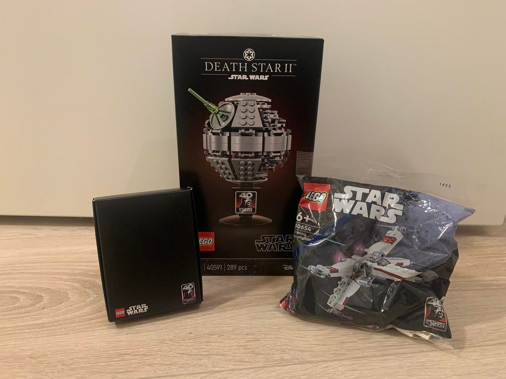 LEGO 40591 Death Star II + VIP 5007840 + Lego X-Wing 30654, Star Wars, Lego, Nieuw, Ophalen of Verzenden