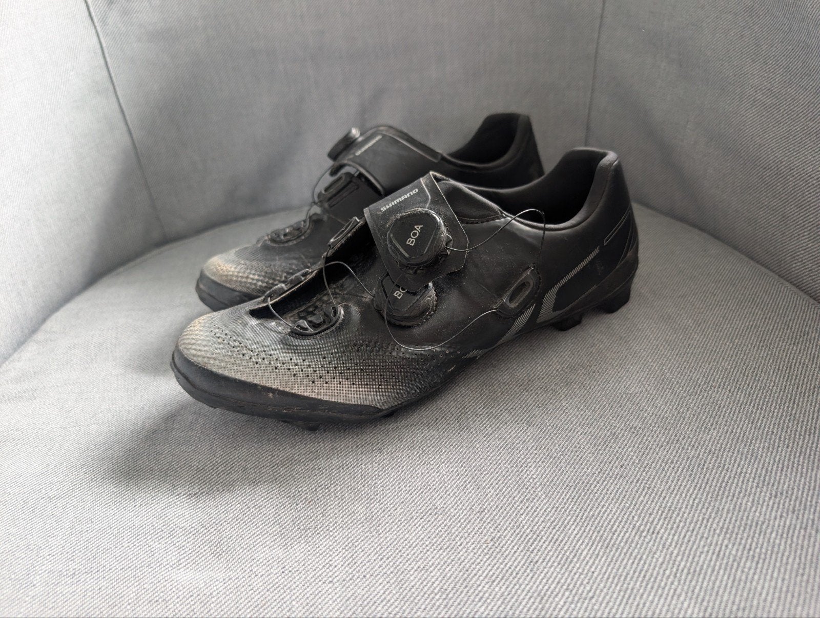 mtb schoenen maat 41 Shimano XC7, Ophalen of Verzenden, Gedragen, Zwart