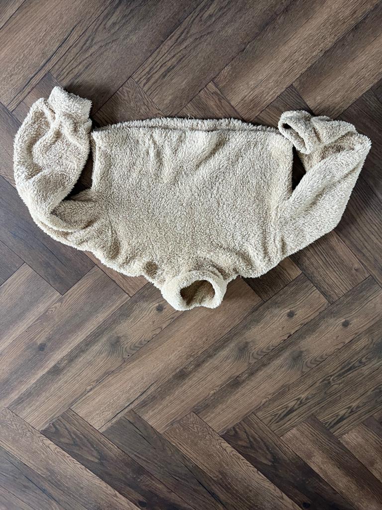 Shein pluizige trui maat M, Kleding | Dames, Truien en Vesten, Ophalen of Verzenden, Zo goed als nieuw, Maat 38/40 (M), Beige