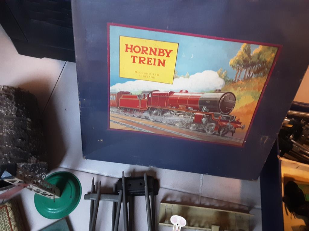 Hornby trein en Meccano speelgoed 1950 projector met filmpje, Ophalen of Verzenden