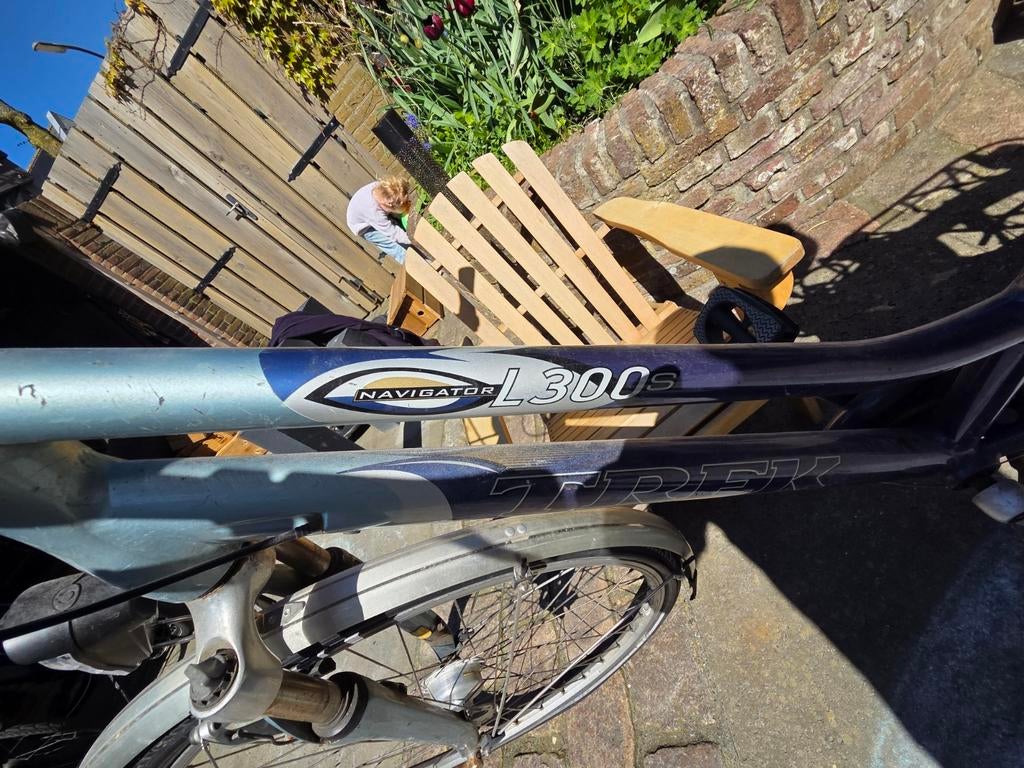 Trek Navigator L300S fiets - 8 versnellingen, Overige merken, Velgrem, Versnellingen, Ophalen of Verzenden