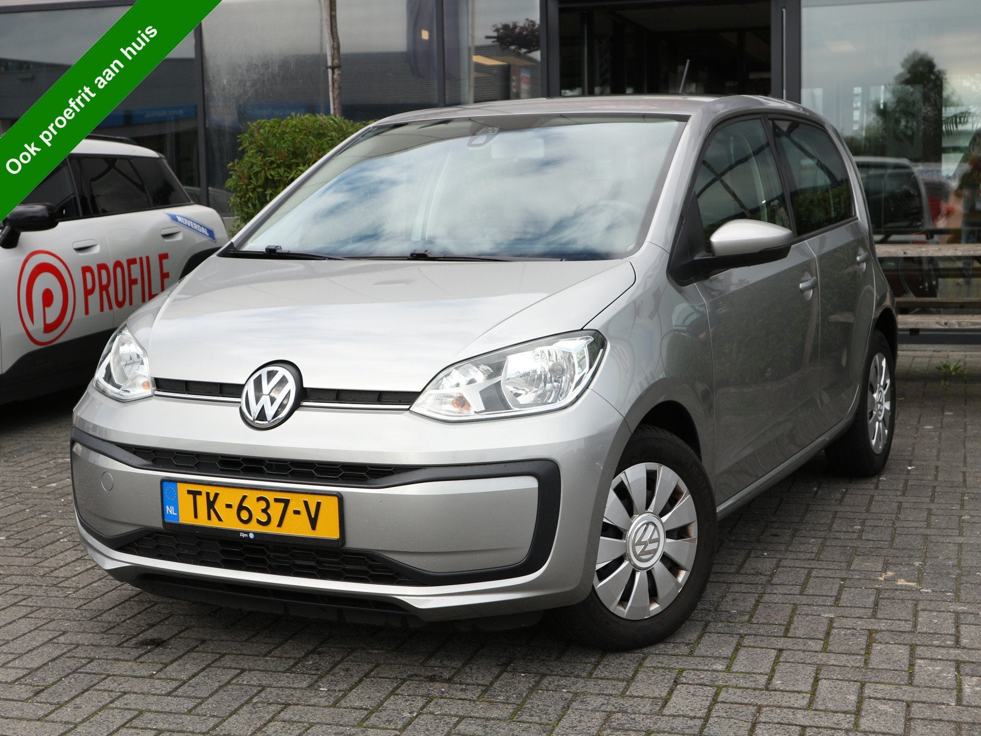 Volkswagen up! 1.0 BMT move up! AIRCO 5 DRS NL AUTO APK 08-2, Auto's, Voorwielaandrijving, Dealer onderhouden, Stof, Gebruikt