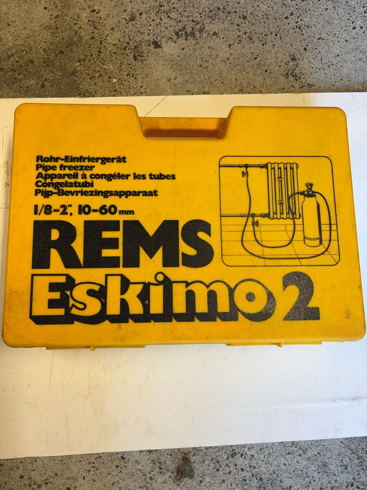 REMS Eskimo 2 pijpbevriezingsapparaat, Doe-het-zelf en Verbouw, Gereedschap | Handgereedschap, Ophalen, Gebruikt, Overige typen