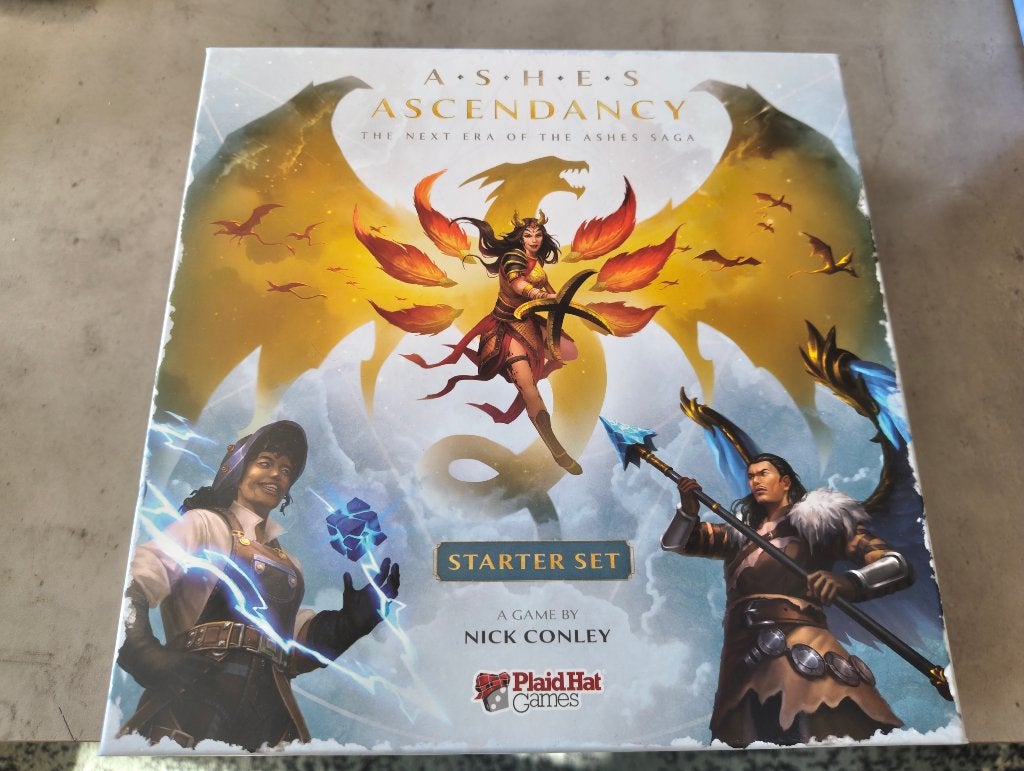 Ashes Ascendancy, Een of twee spelers, Ophalen of Verzenden, Zo goed als nieuw, Plaid Hat Games