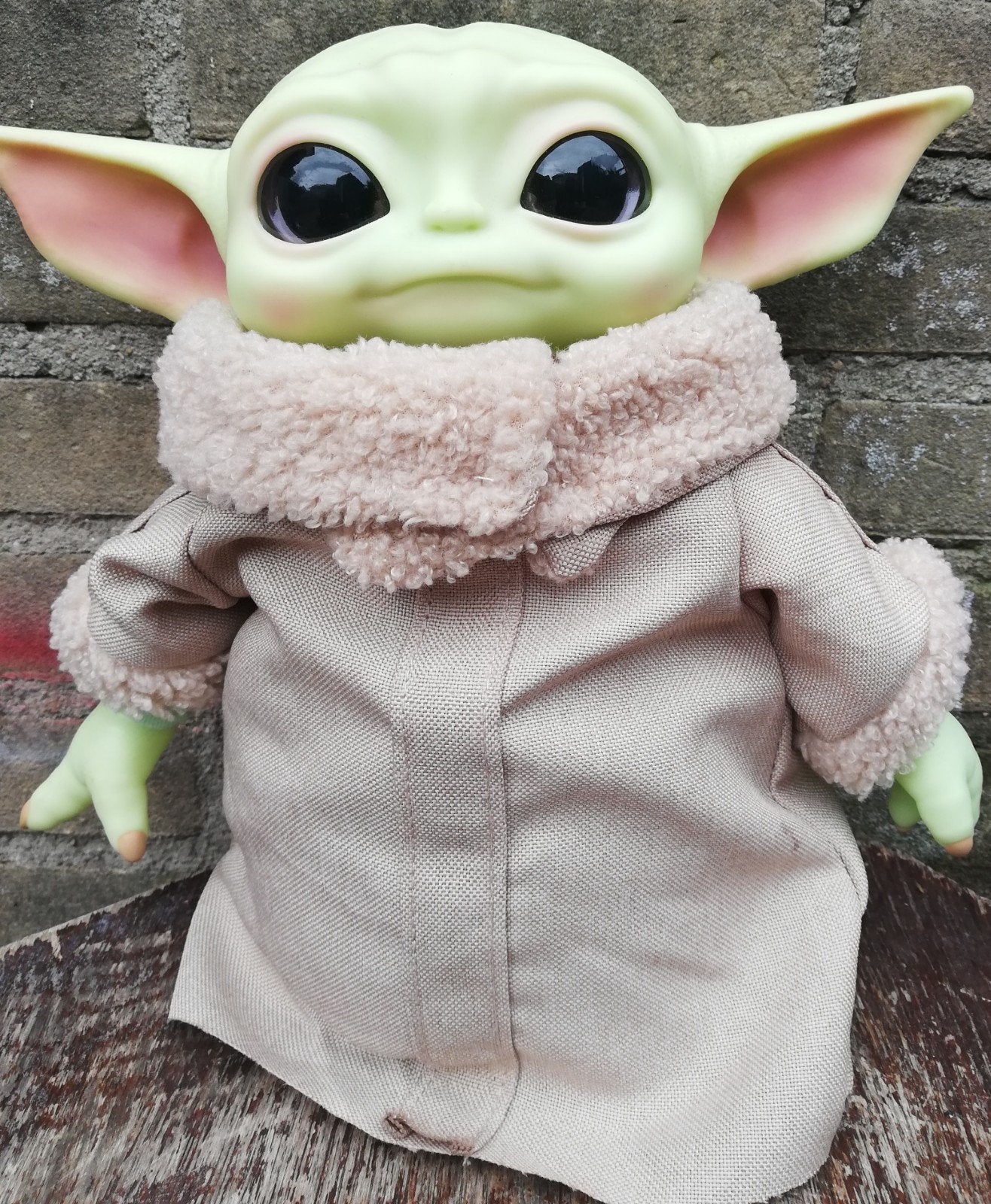 Star Wars figurine. Baby Yoda. Mattel 26 cm., Ophalen, Zo goed als nieuw, Overige typen