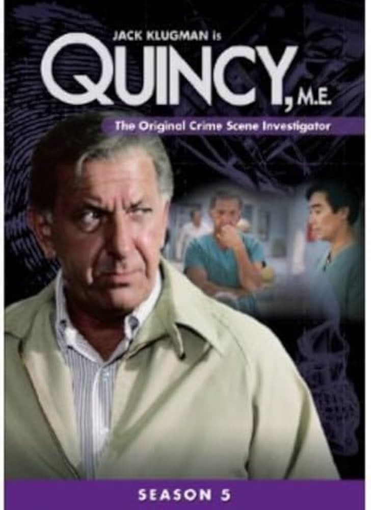 Quincy, M.E. - Seizoen 5 (DVD), Engels, Zo goed als nieuw, Seizoen 5, Vanaf 12 jaar