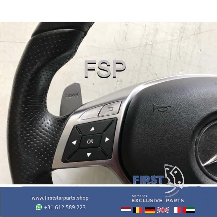 W204 C63 W207 W212 E63 AMG Stuur origineel Mercedes Flippers, Gebruikt, -, Ophalen of Verzenden, -