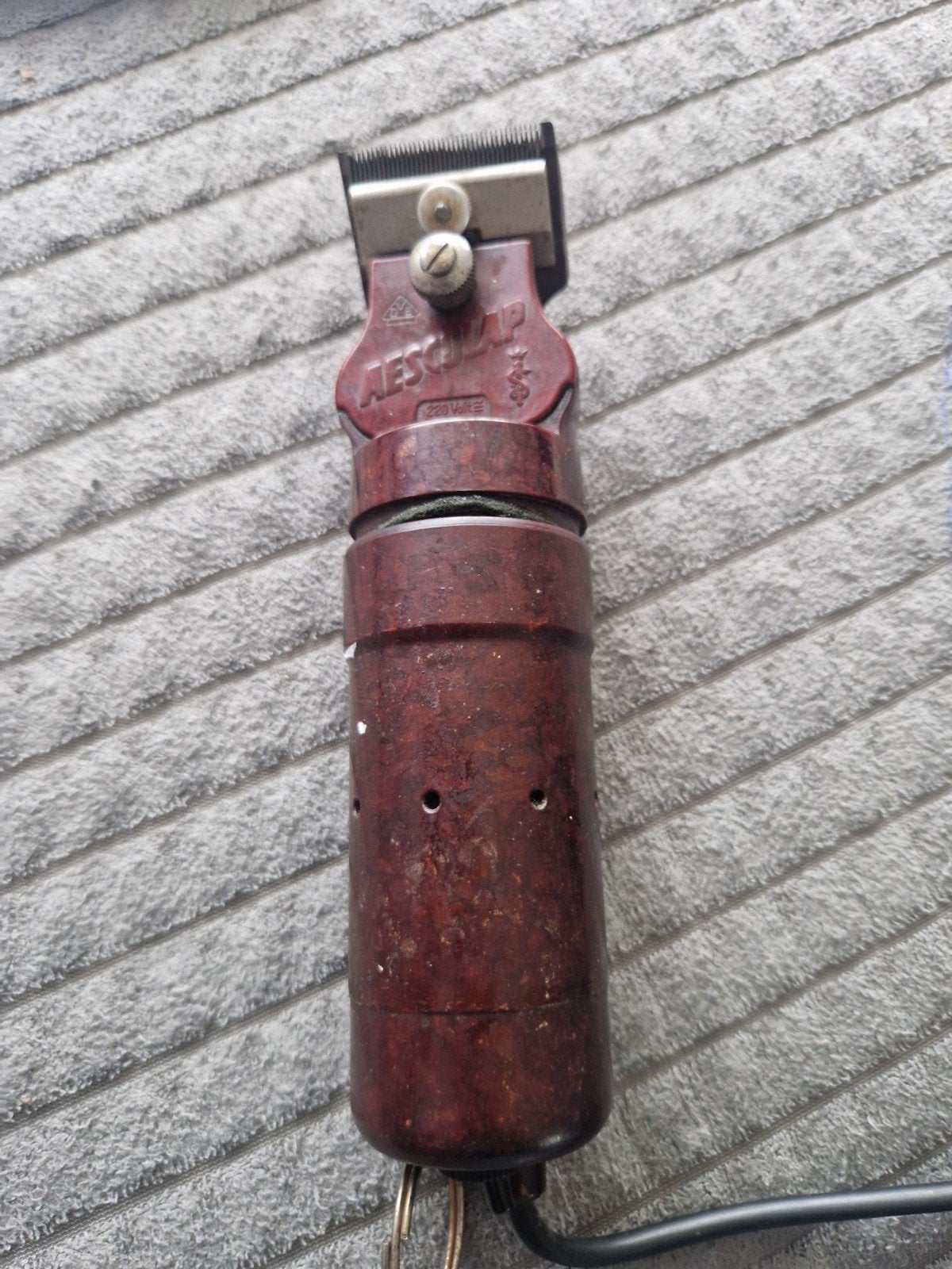 AESCULAP TONDEUSE, Ophalen