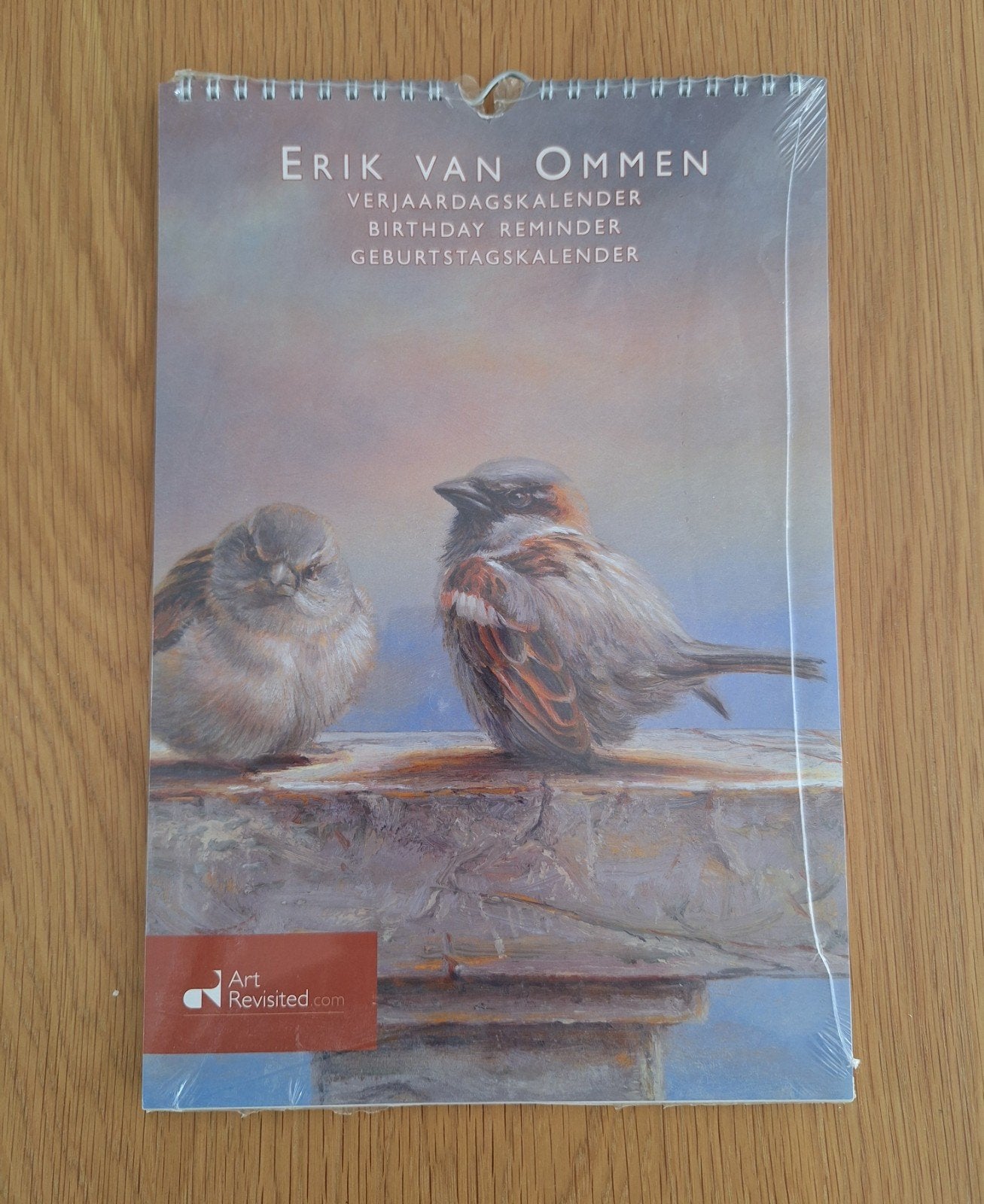 Erik van Ommen verjaardagskalender - nieuw, Ophalen of Verzenden, Maandkalender, Nieuw