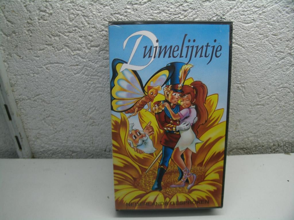 vhs 80a duimelijntje, Cd's en Dvd's, Alle leeftijden, Ophalen of Verzenden, Zo goed als nieuw