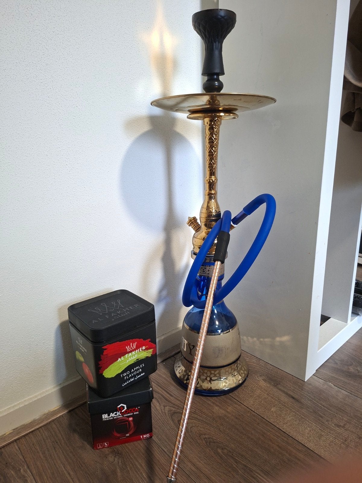 Amy Deluxe Waterpijp - Compleet met accessoires, Ophalen, Gebruikt