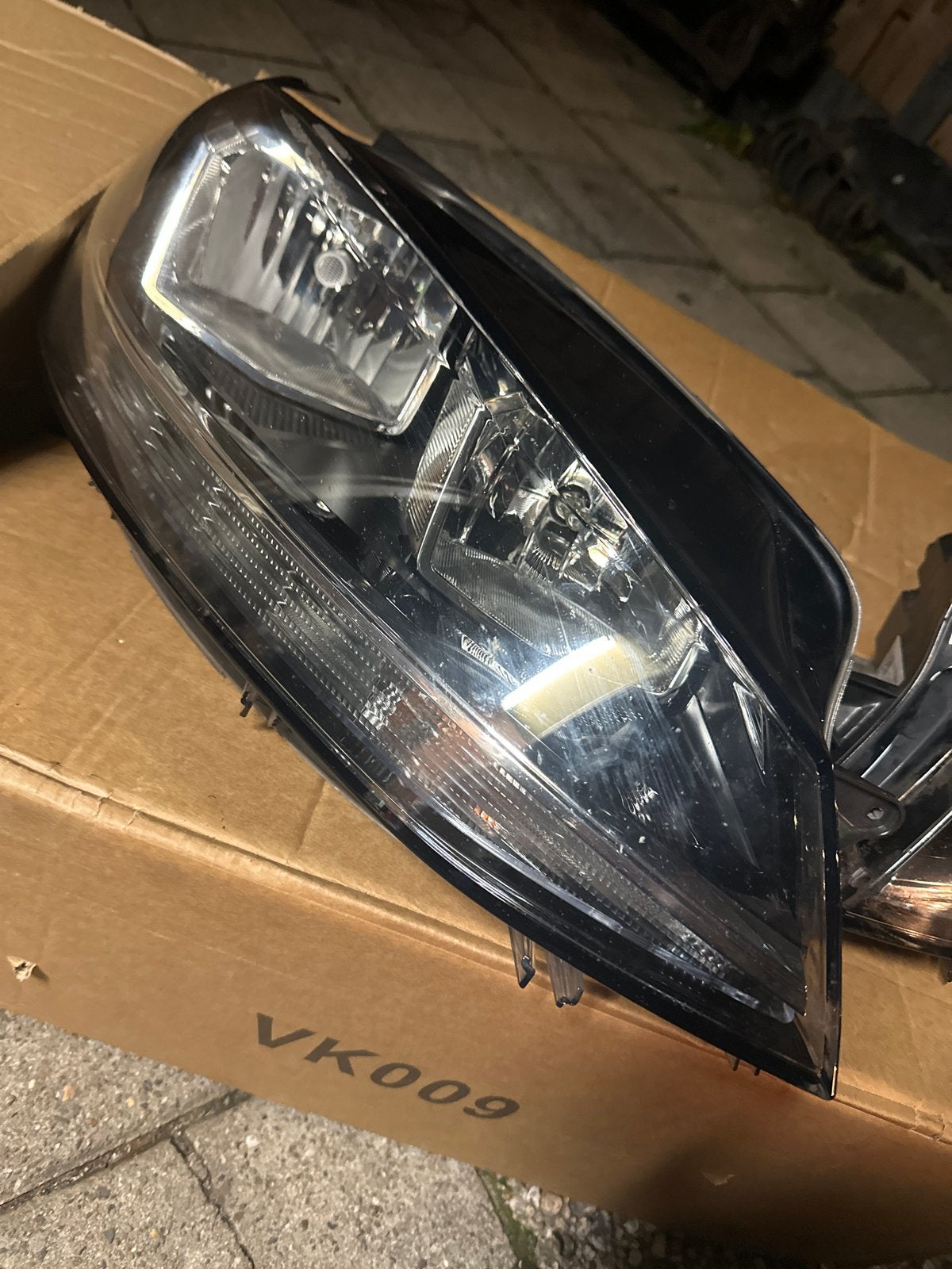 Golf 7.5  koplampen model bouwjaar 2017, Ophalen of Verzenden, Gebruikt, Volkswagen