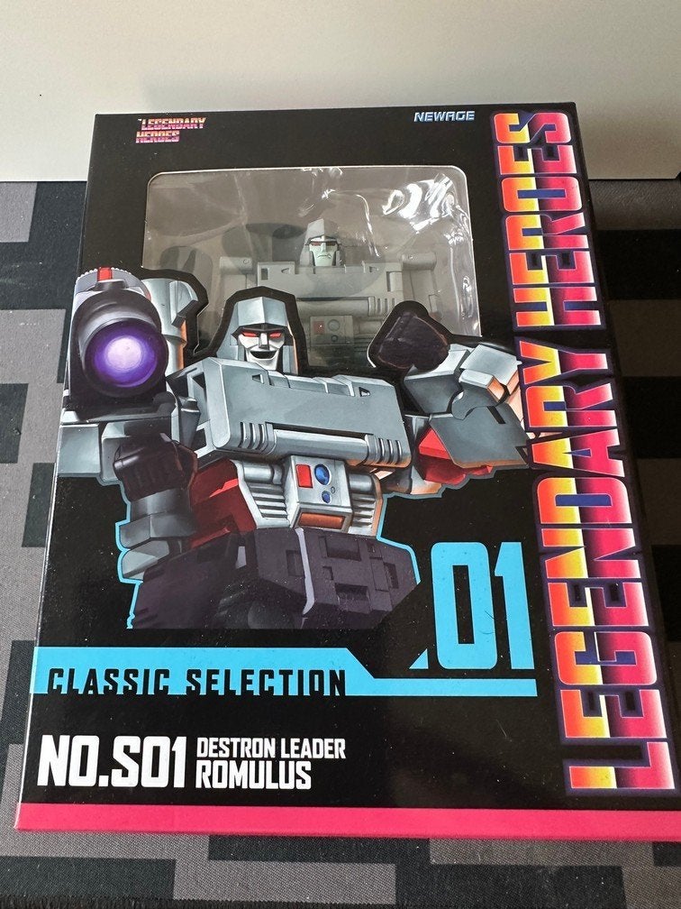 Transformer: 3rd Party Magatron / NewAge - Romulus (N0.S01), G1, Ophalen of Verzenden, Zo goed als nieuw, Decepticons