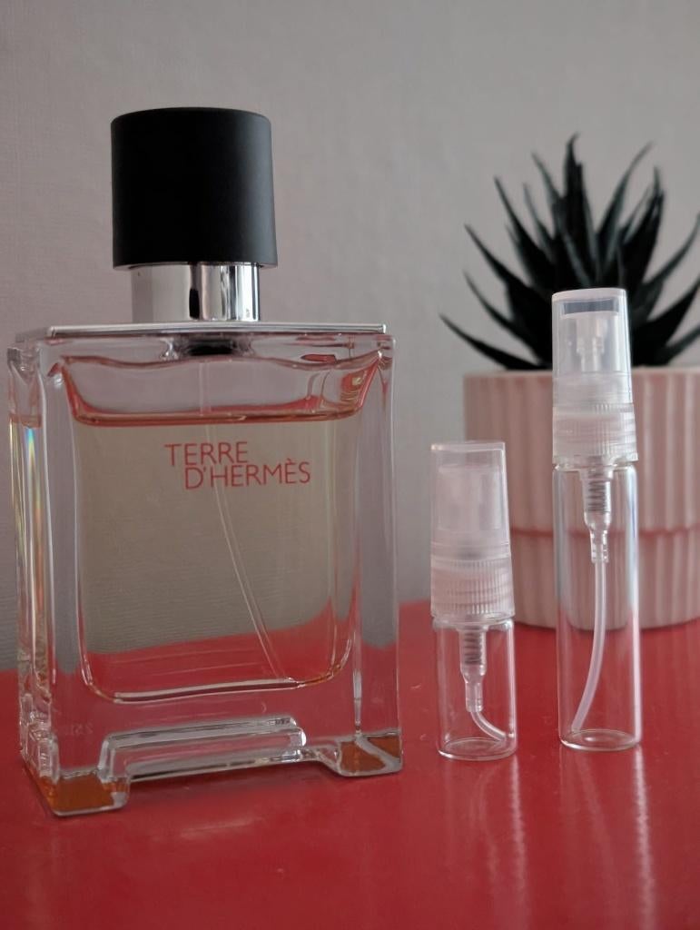 Hermès Terre D'Hermès decant 1/2/4ml - Origineel, Verzenden, Nieuw