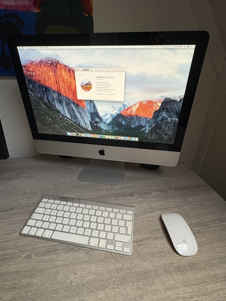 Apple iMac 21,5" – Intel Core i3 – 12GB RAM - 1TB Disk, Computers en Software, Apple Desktops, Zo goed als nieuw, iMac, HDD, 2 tot 3 Ghz