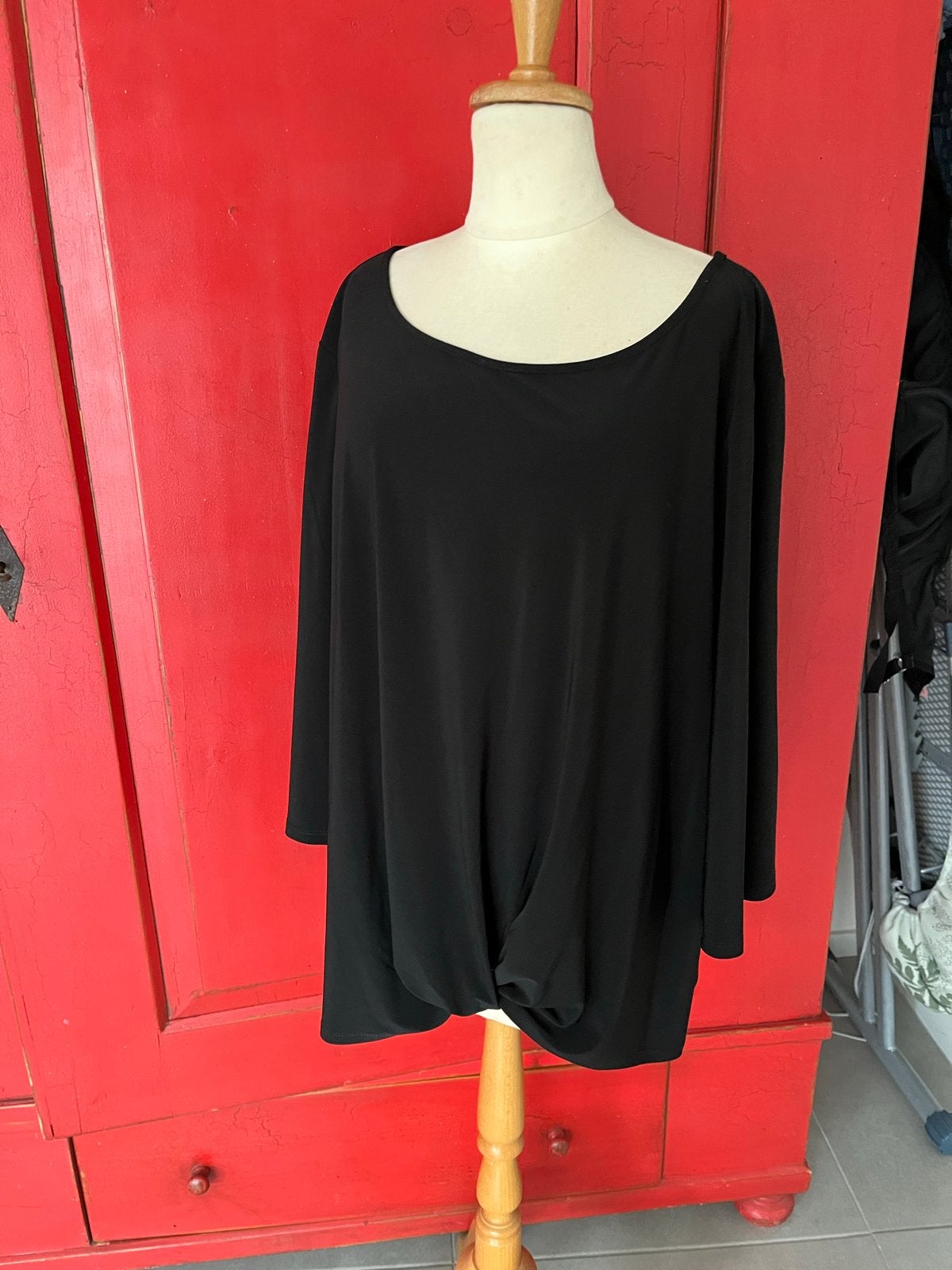 Ribkoff top zwart maat 44/46, Zwart, Maat 46/48 (XL) of groter, Nieuw, Ophalen of Verzenden