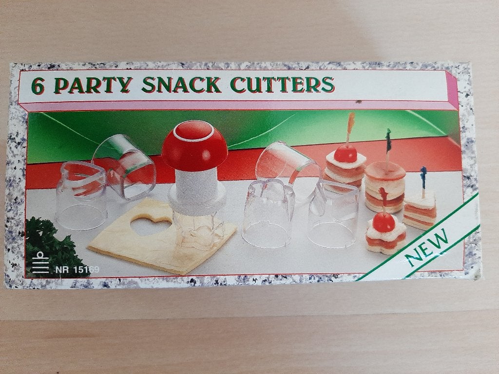 Party Snack Cutters, 6 delig, Overige typen, Ophalen of Verzenden, Gebruikt