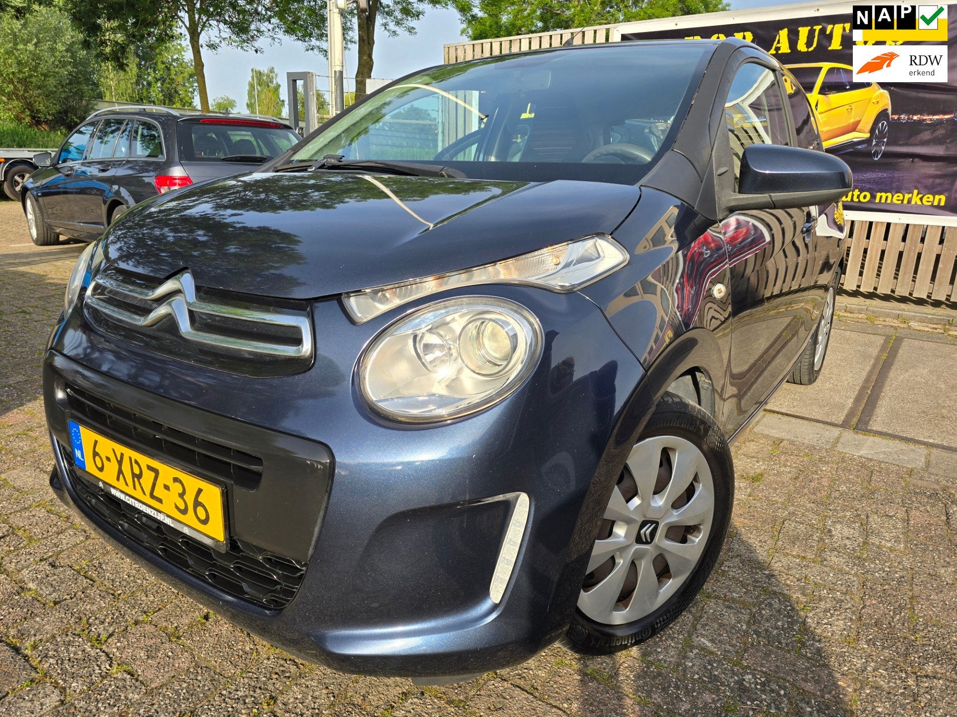 Citroen C1 1.0 e-VTi Feel/ 1e eigenaar/nap/airco/apk10-07-20, Voorwielaandrijving, Euro 5, Gebruikt, 31 €/maand