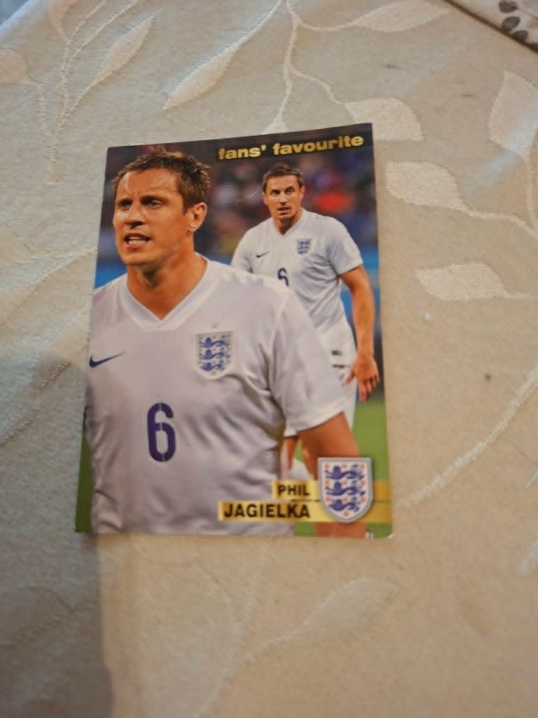 Panini / Voetbalkaart / Phil Jagielka / Engeland / EK 2016, Verzenden, Zo goed als nieuw, Buitenlandse clubs, Poster, Plaatje of Sticker