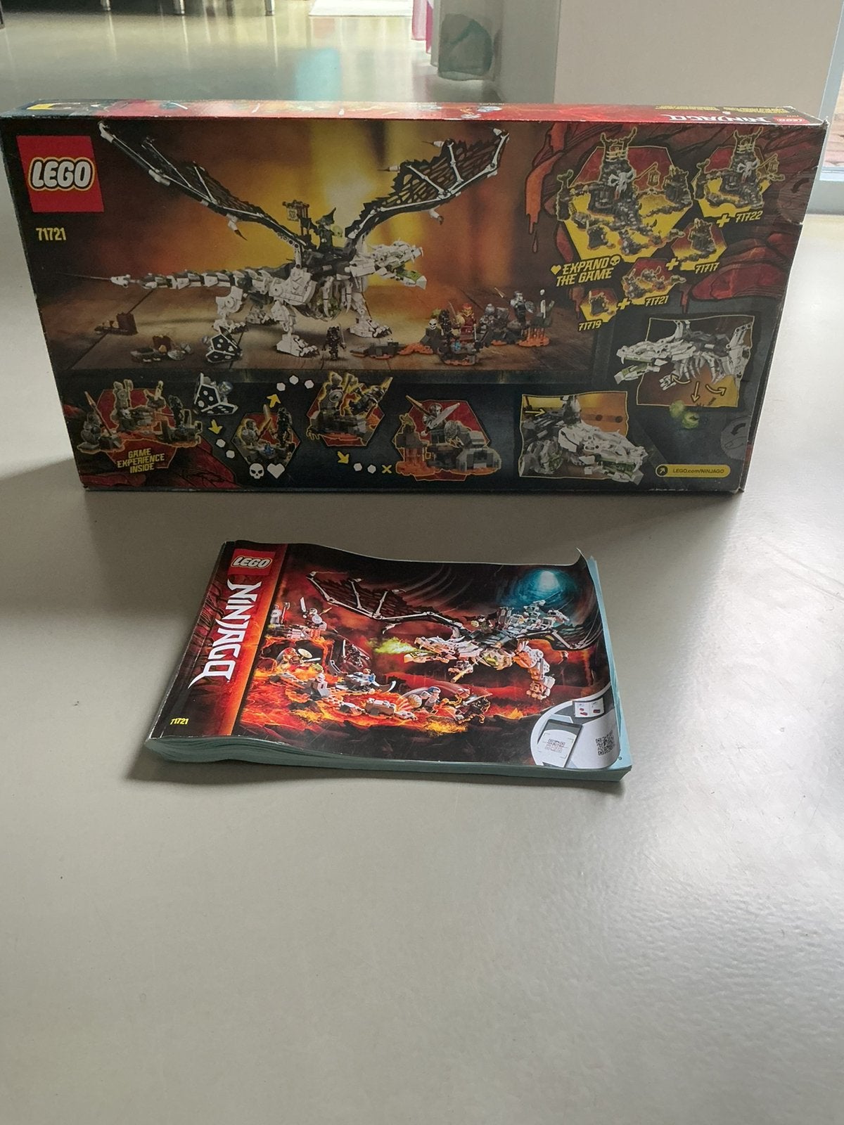 LEGO Ninjago -  Skull Sorcerer's Draak  (71721)