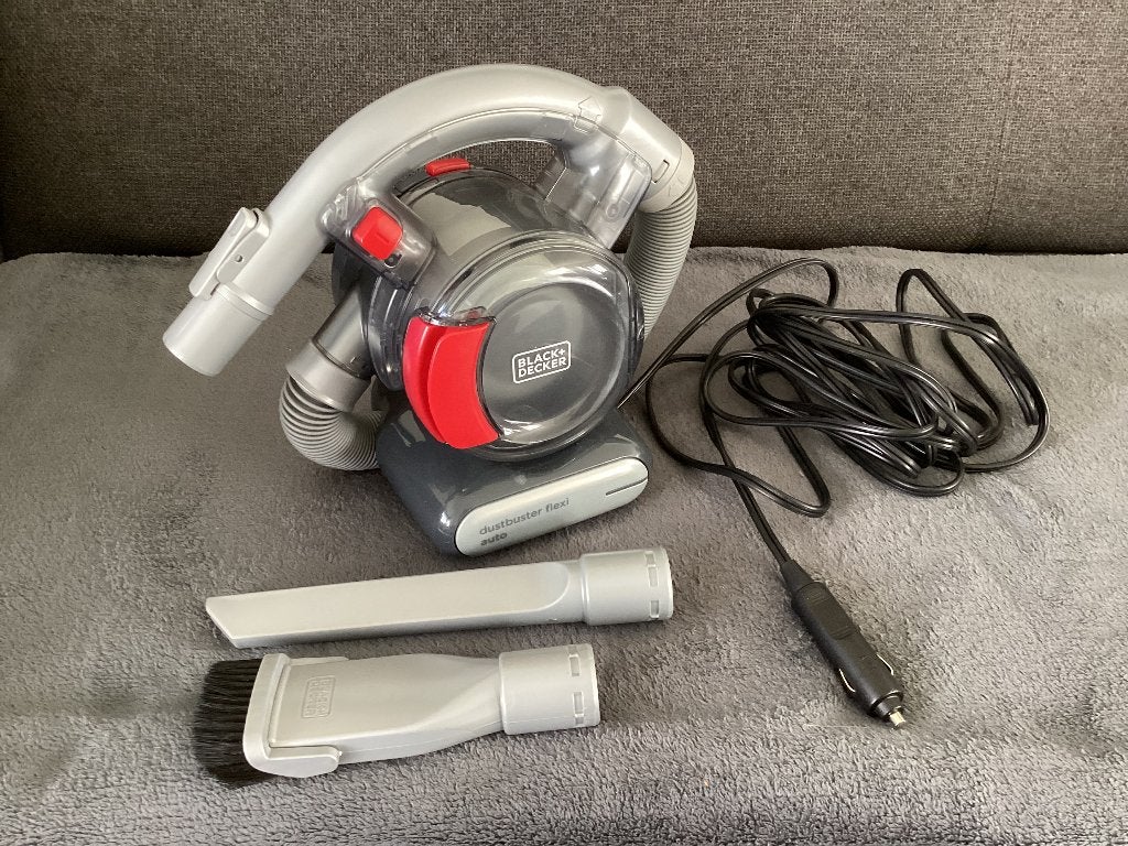 Black + Decker dustbuster flexi auto stofzuiger, Ophalen of Verzenden, Gebruikt