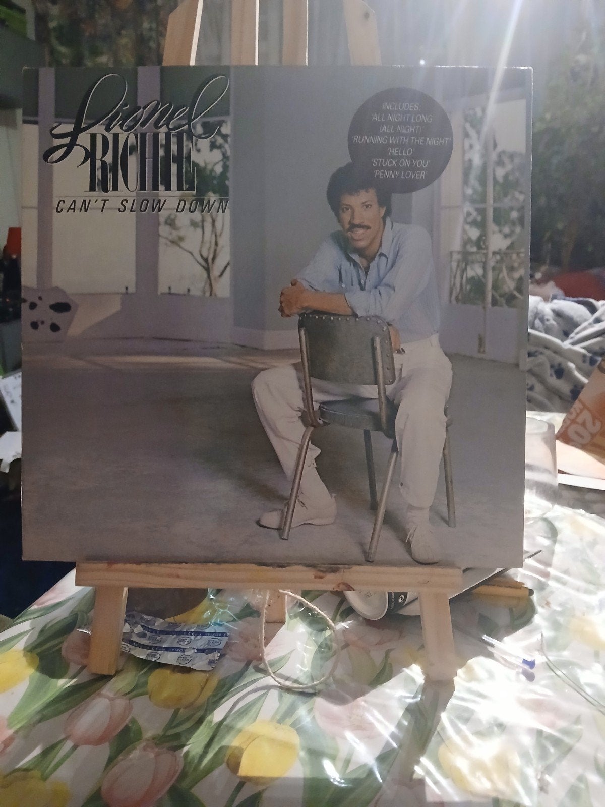 Lionel Richie vinyl Can't Slow Down LP (Pop, Soul), LP, Gebruikt, Pop, Ophalen of Verzenden
