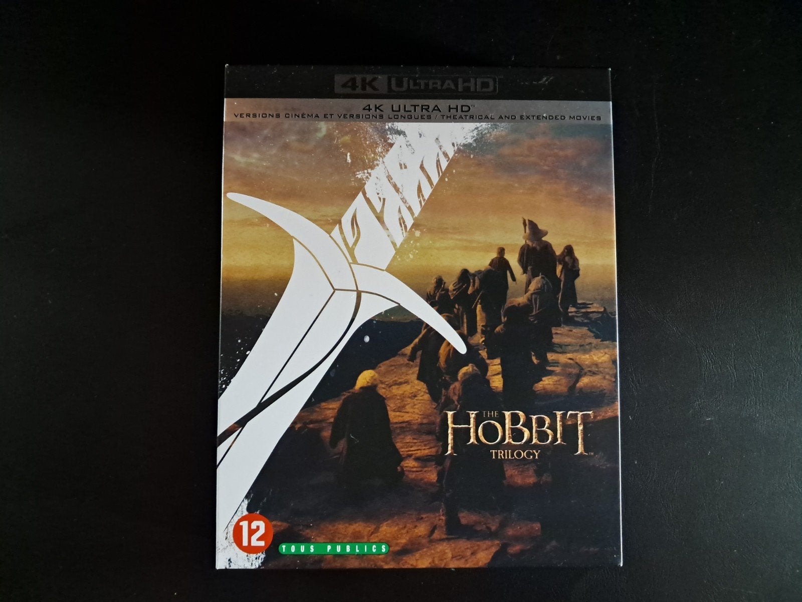 BR The Hobbit Trilogy (4K+BR €60 inclusief verzendkosten), Cd's en Dvd's, Avontuur, Engels, Verzenden, Nederlands