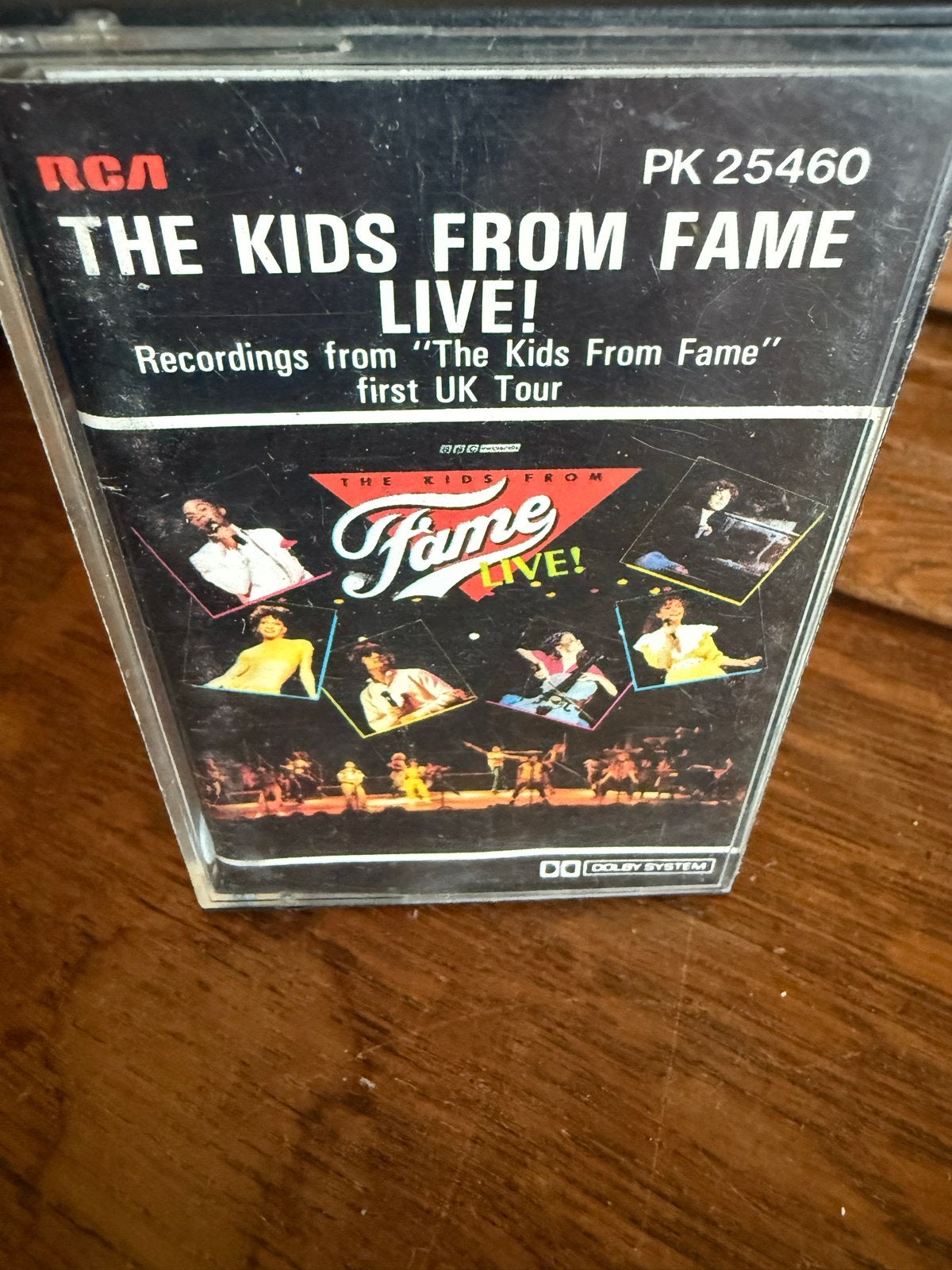 The Kids From Fame Live! Cassettebandje RCA PK 25460, Cd's en Dvd's, 1 bandje, Ophalen of Verzenden, Zo goed als nieuw, Origineel