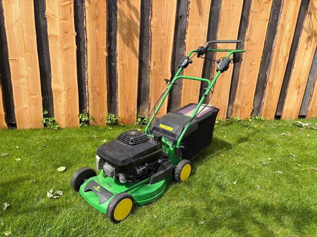 John Deere R47KB met Kawasaki motor grasmaaier, Tuin en Terras, Grasmaaiers, Zo goed als nieuw, Ophalen