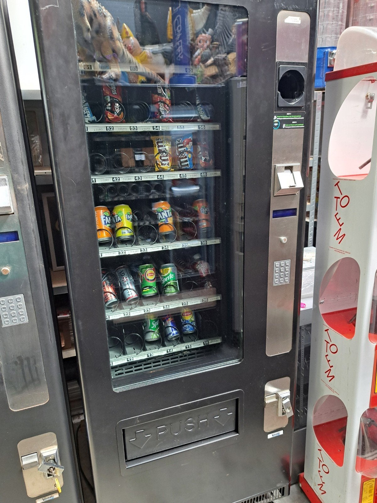 Vendo combi automaat gekoeld, Verzamelen, Automaten | Overige, Ophalen