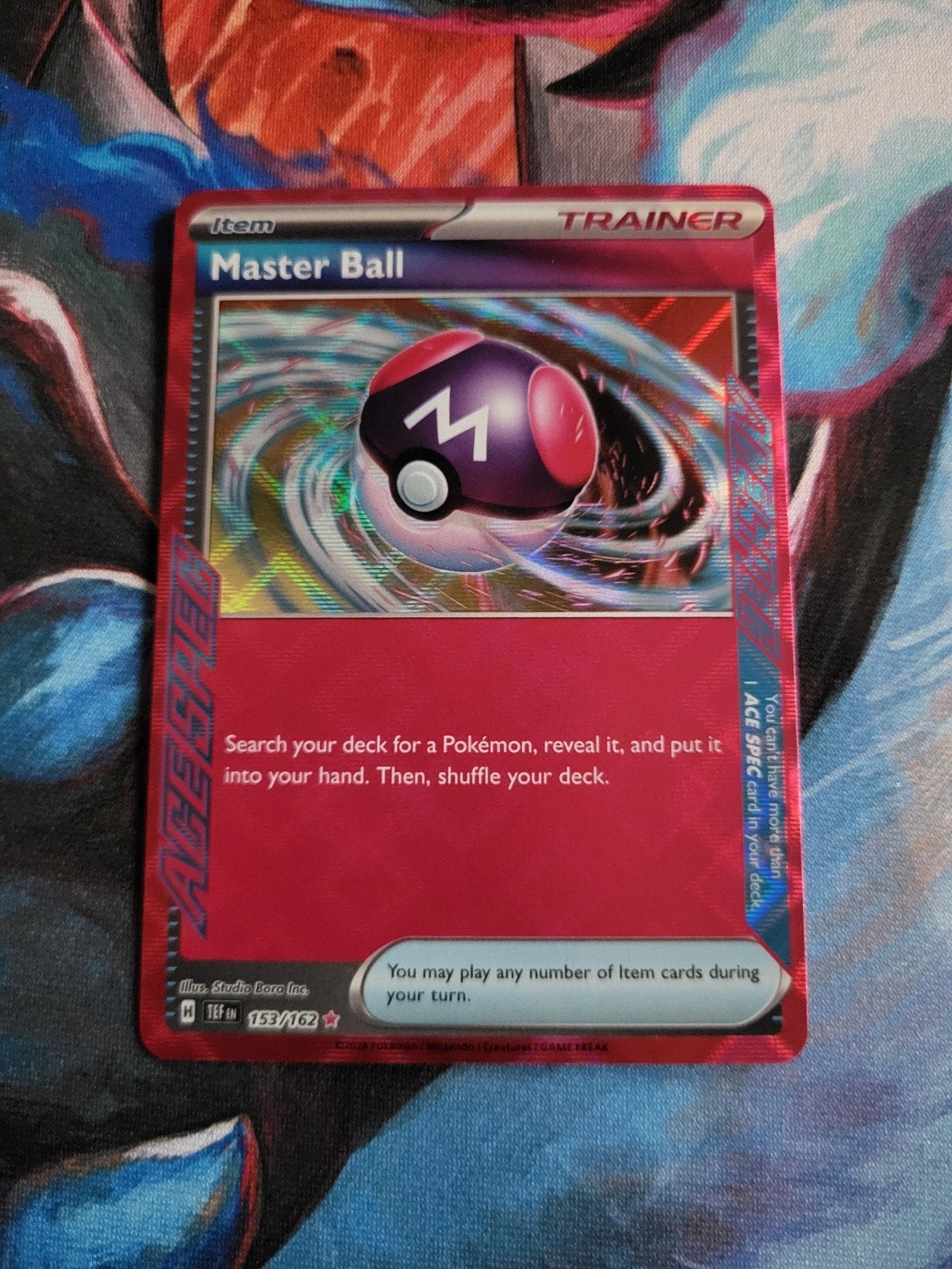 Master Ball - Temporal Forces #153/162, Ophalen of Verzenden, Zo goed als nieuw
