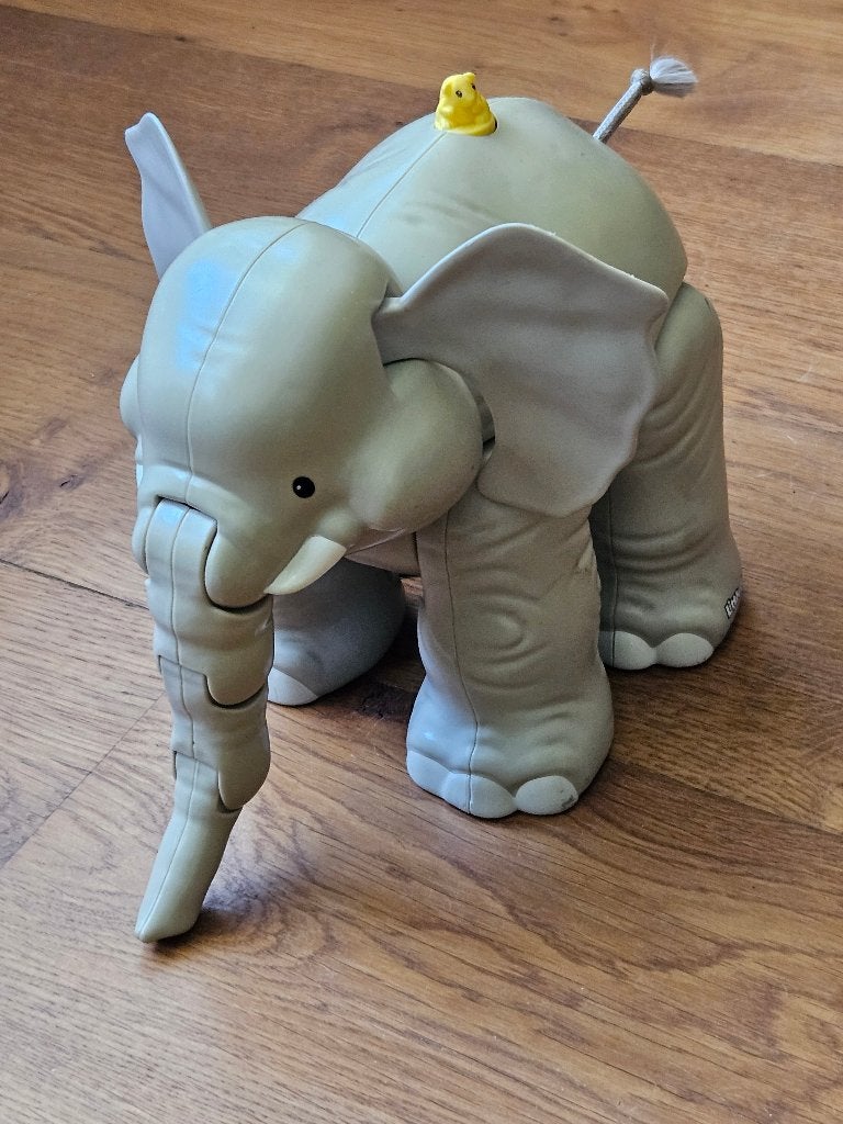 Fisher price little people grote Zoo olifant, Ophalen of Verzenden, Gebruikt, Speelset, Met geluid