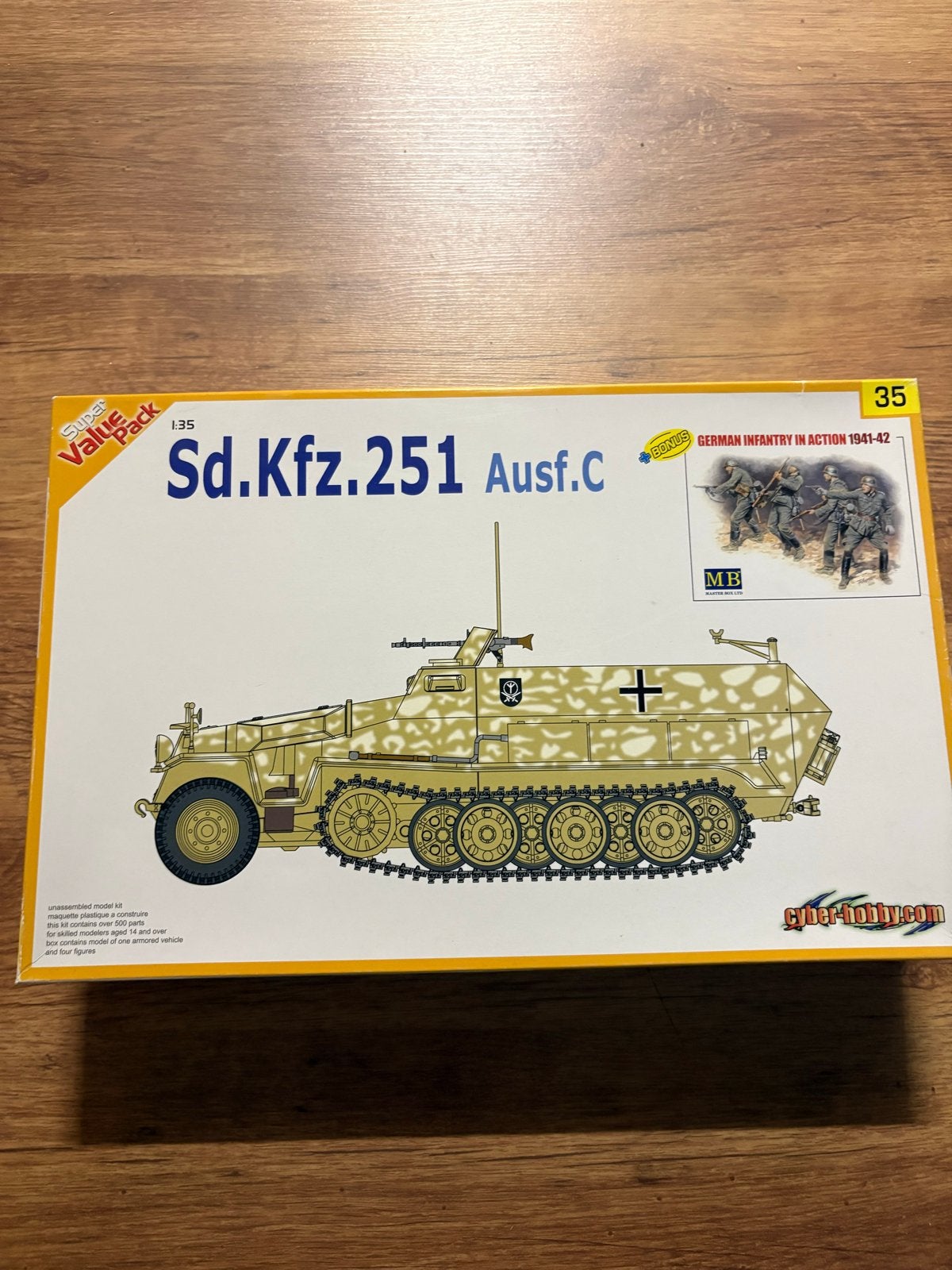 Sd.Kfz.251 Ausf.C Modelbouwkit - Super Value Pack, Tank, 1:32 tot 1:50, Nieuw, Ophalen