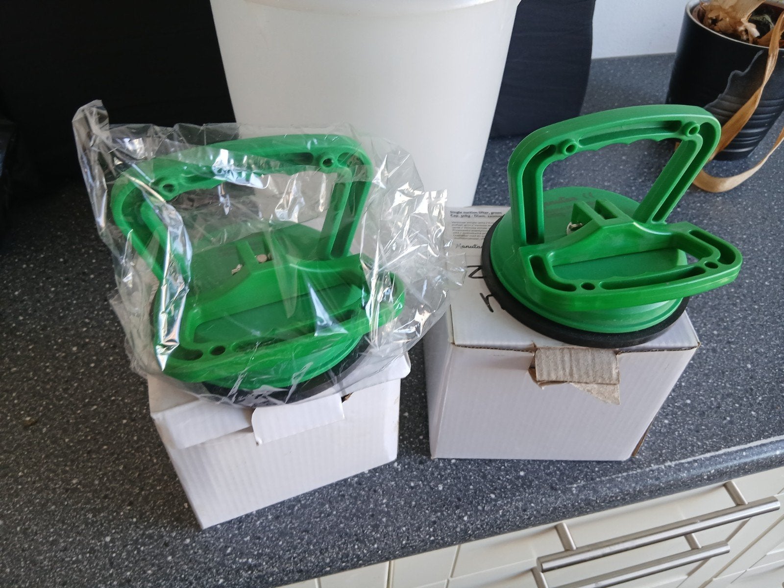 zuignap 2x glaszuiger, Ophalen of Verzenden, Zo goed als nieuw, Overige typen, Overige merken