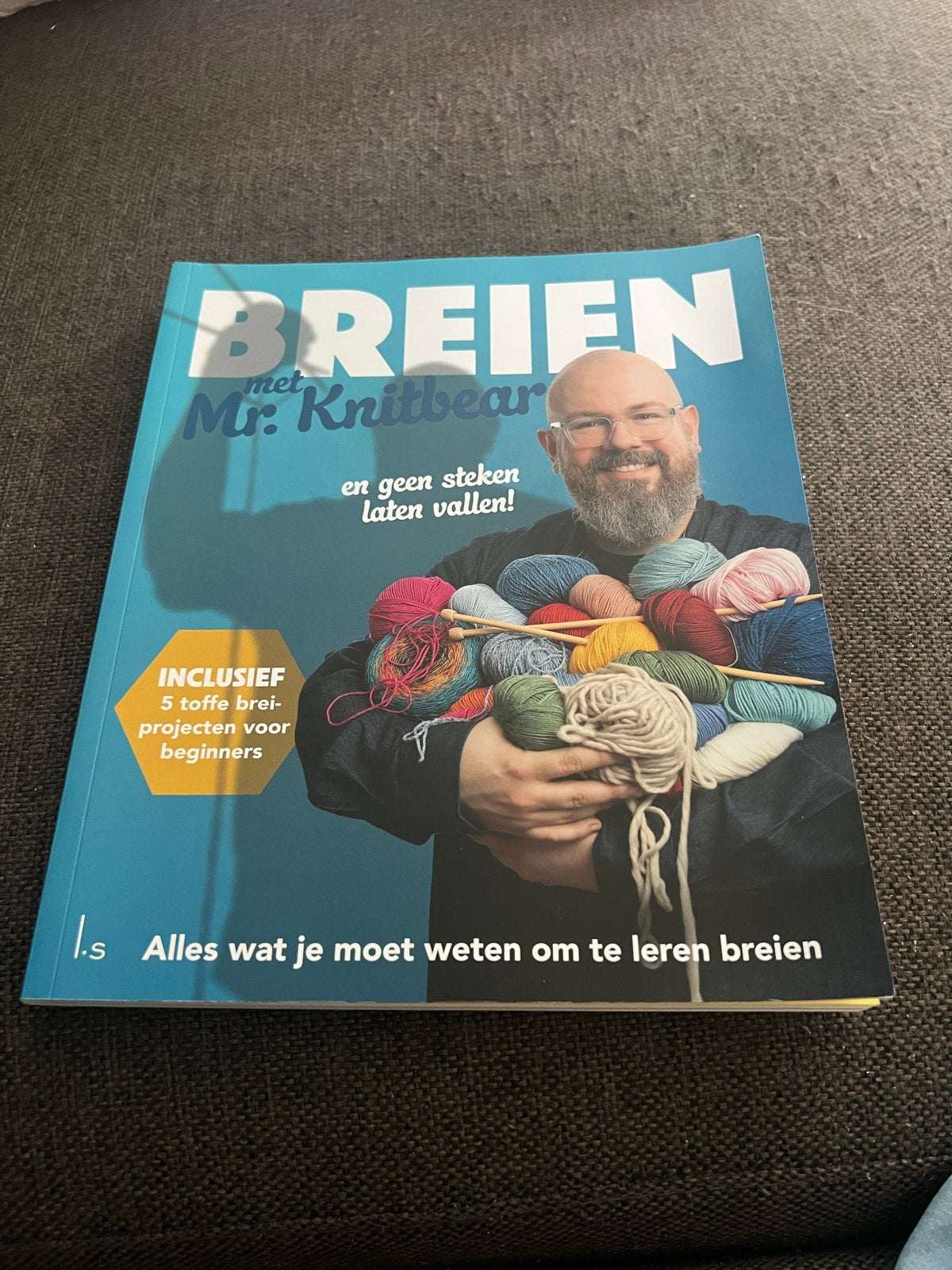 Breien met Mr. Knitbear: Alles wat je moet weten, Ophalen of Verzenden, Zo goed als nieuw, Breien en Haken, Geschikt voor kinderen